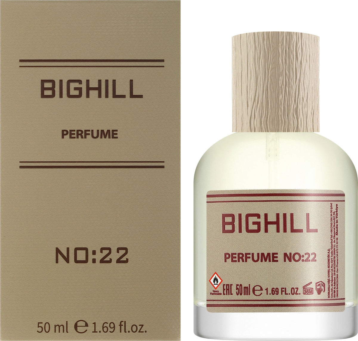 Eyfel Perfume Bighill NO:22 Profumo 50 ml