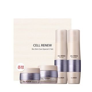 The Saem - Juego especial de 3 productos para el cuidado de la piel Cell Renew Bio