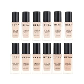 Hera Silky Stay 24H Μακράς διάρκειας foundation - 12 χρώματα 