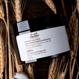 ORORA - Maschera para cabello con colágeno y biotina