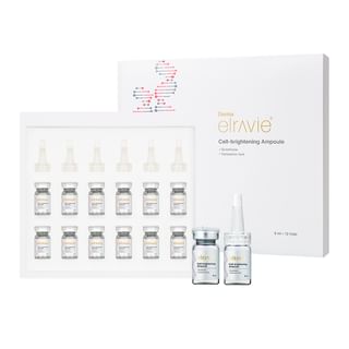 Derma Elravie - Conjunto celular de viales iluminadores.