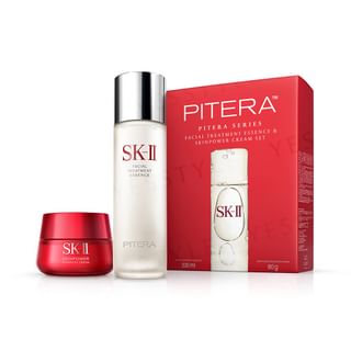 SK-II - Zestaw do zabiegów na twarz Essence Cream i Skinpower