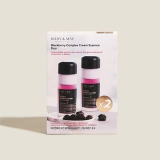 Mary&amp;May - Set Vegan Blackberry Complex Essence Duo-Creme