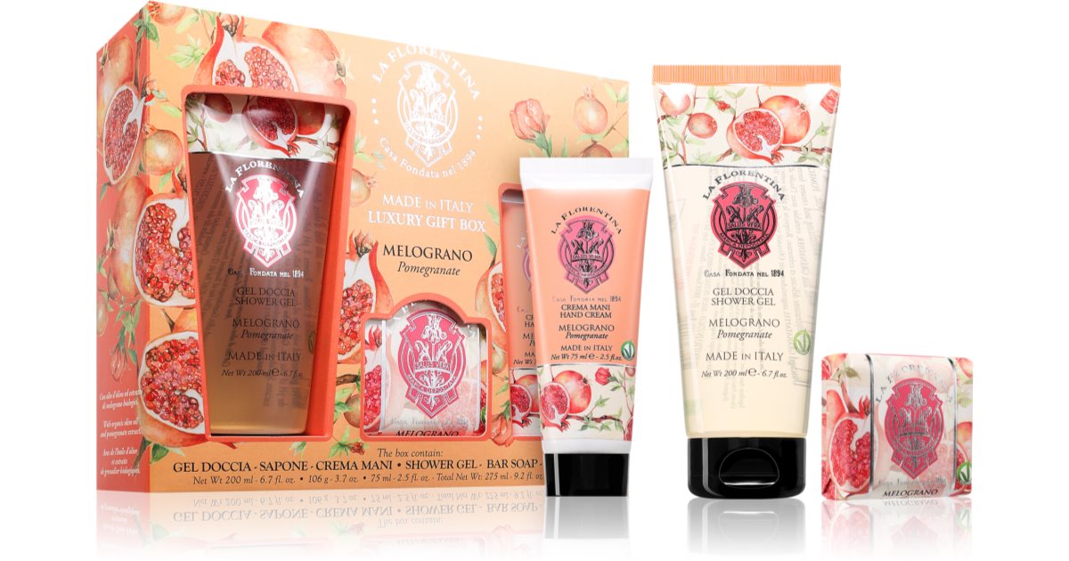 La Florentina Pomegranate Set confezione regalo(per il corpo) 3 pz