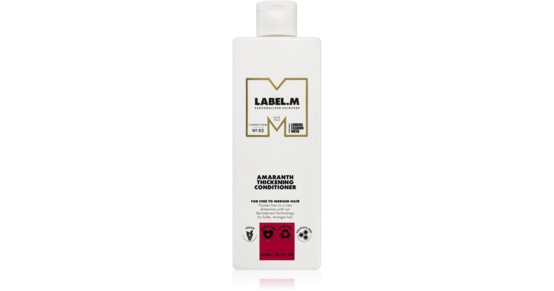 label.m Amaranth verdichtender Conditioner für empfindliches Haar 300 ml