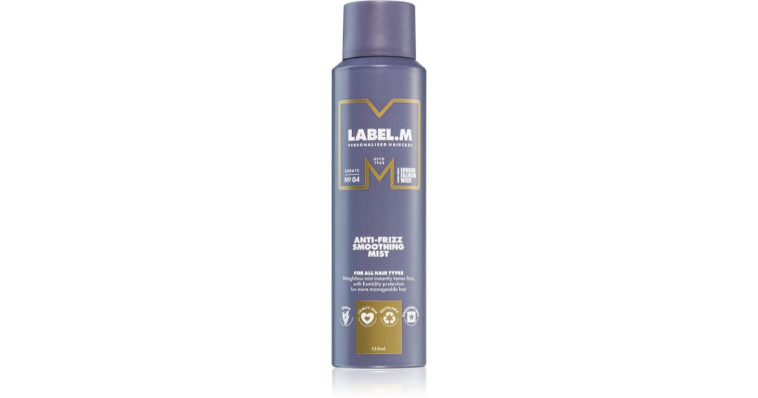 label.m spray bruma para cabello rebelde y encrespado 150 ml