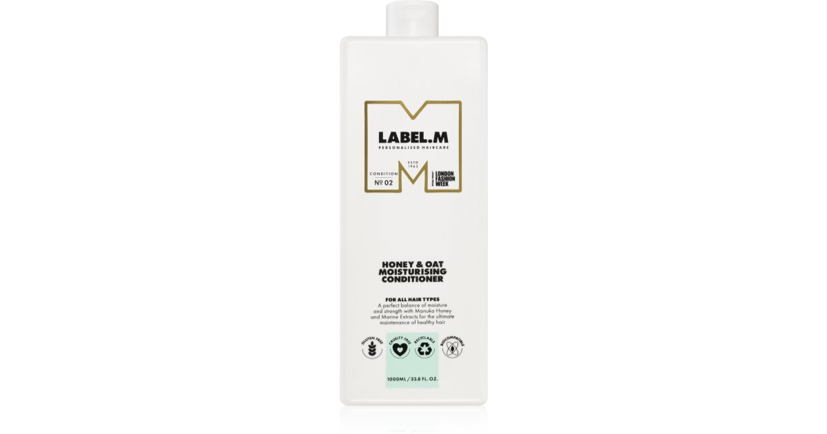 label.m Après-shampoing hydratant au miel et à l&