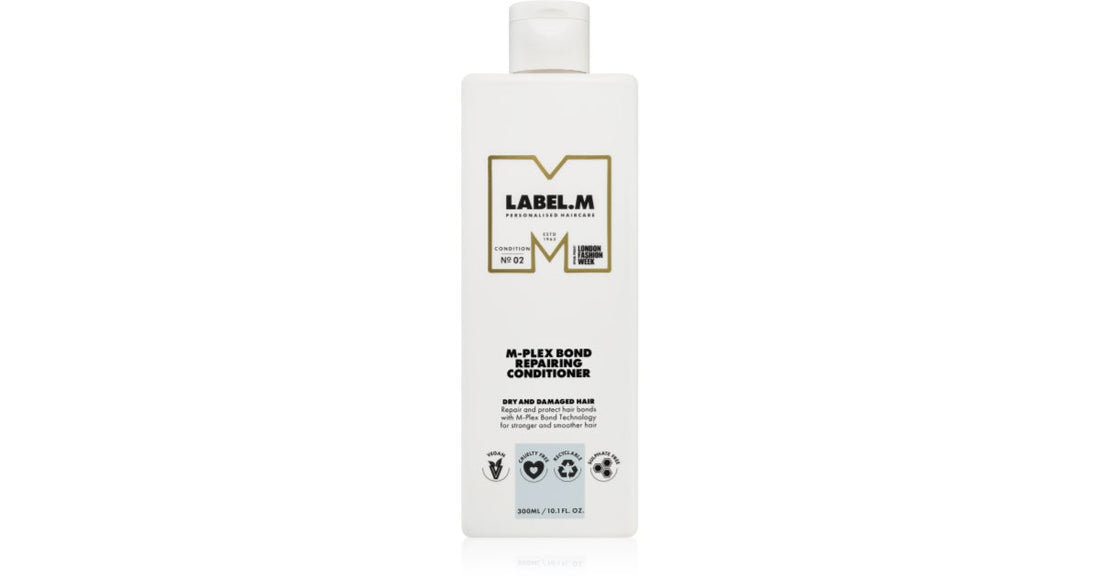 label.m M-Plex Bond balsamo riparatore rigenerante per la bellezza dei capelli e della pelle 300 ml