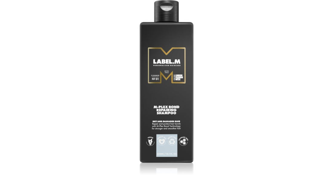 label.m M-Plex Bond Repairing Shampoo nutriente per tutti i tipi di capelli 300 ml