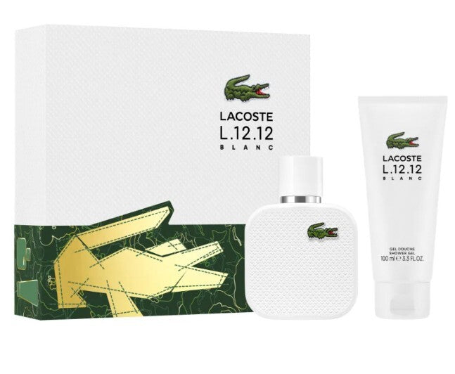 Lacoste Eau De Lacoste L.12.12 Blanc - EDT 50 ml + gel spray 100 ml