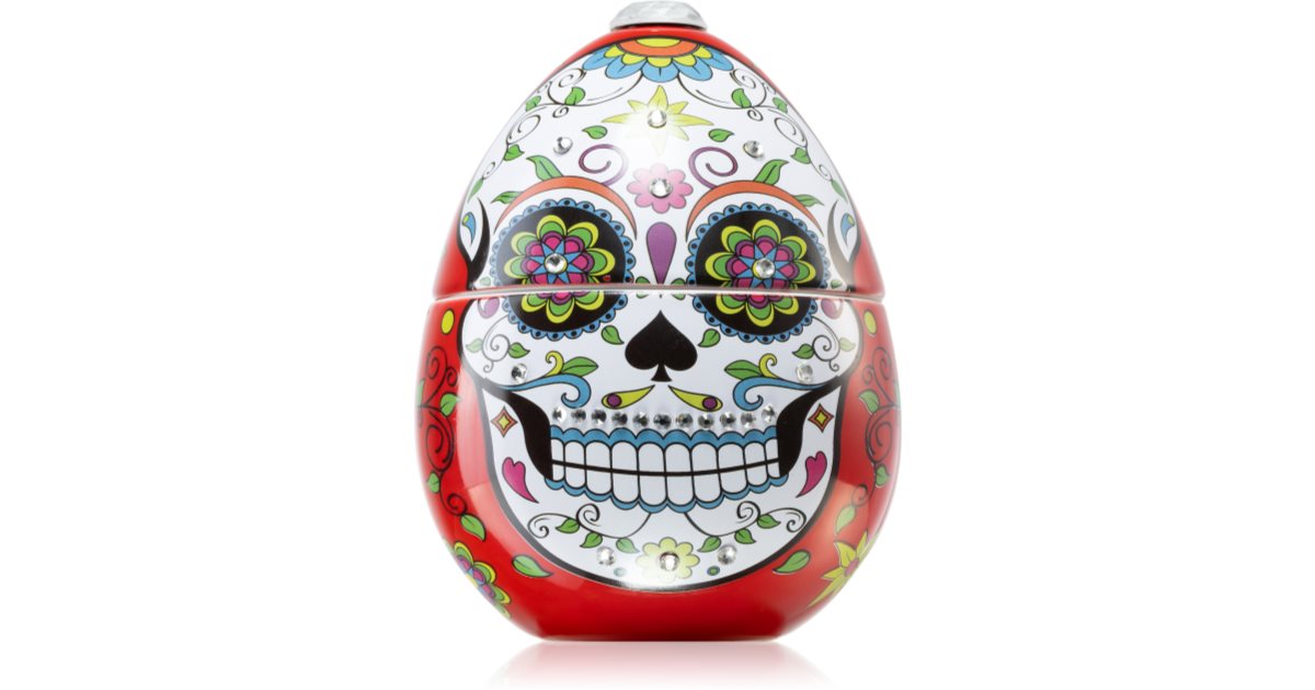 Ladenac Skull Red 220 g candela profumata