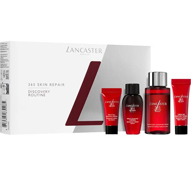 Lancaster 365 Skin Repair Discovery skincare gift set 