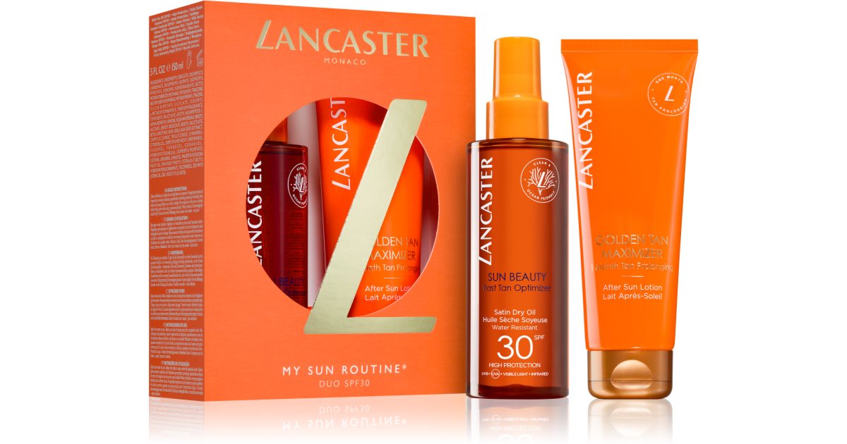 Lancaster Подарочный набор Sun Beauty для женщин