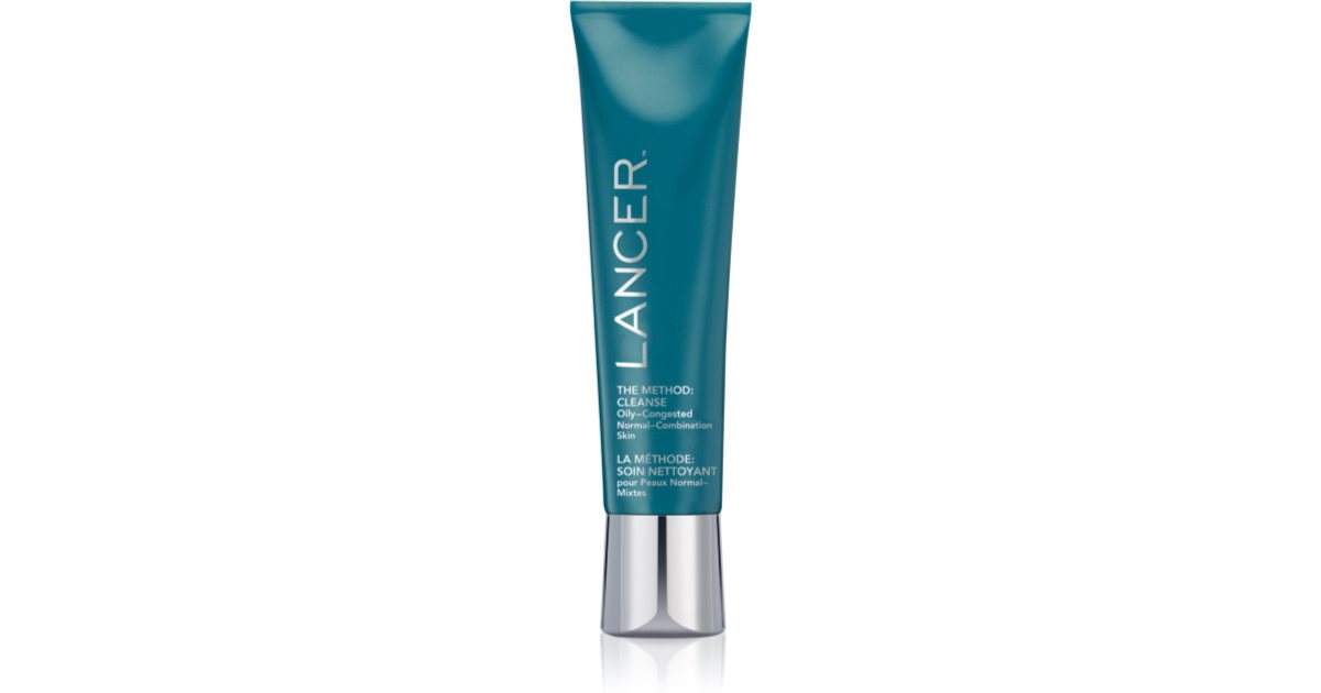 LANCER THE METHOD CLEANSE Emulsión limpiadora cutánea para pieles normales y mixtas 120 ml