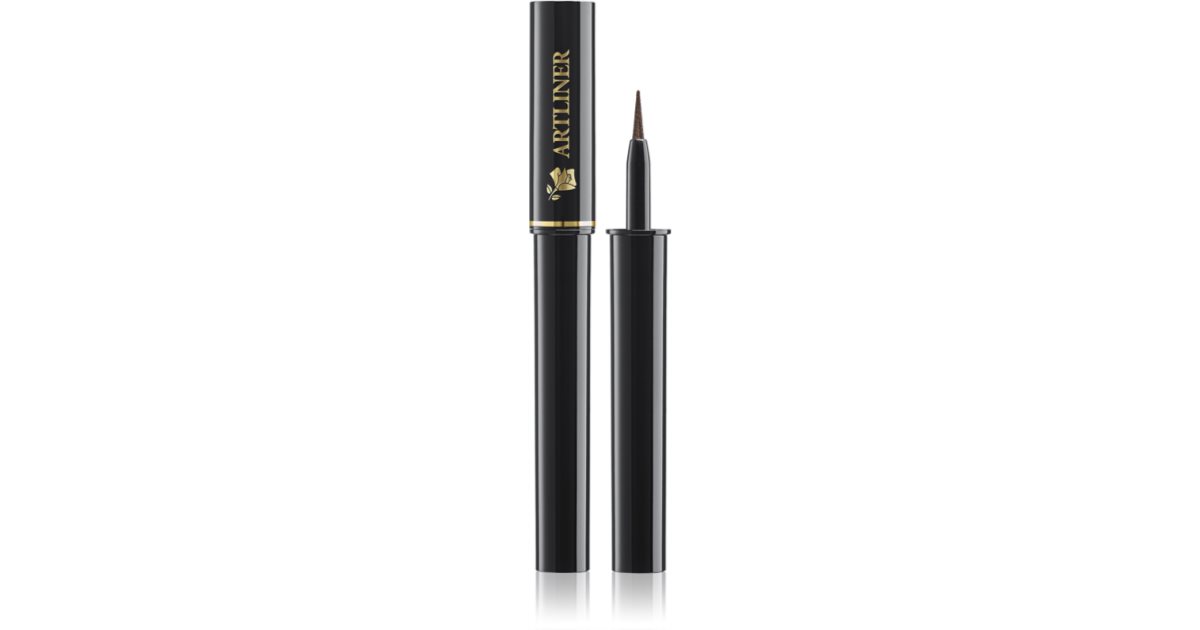 Lancôme Hypnôse Artliner dlouhotrvající tekutá barva na oční linky 02 Chocolate Satin 1,4 ml