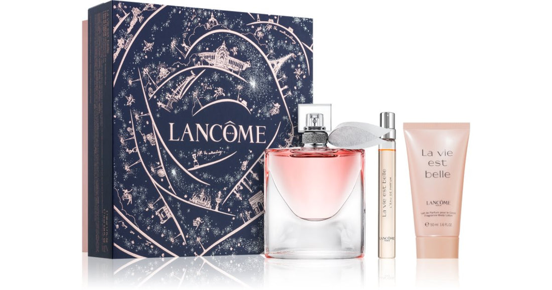 Подарочная коробка Lancôme La Vie Est Belle для женщин Eau de Parfum 50 мл + Eau de Parfum 10 мл + молочко для тела 50 мл