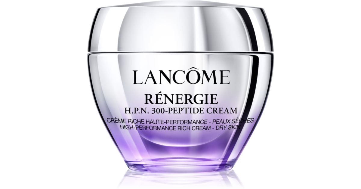 Lancôme Rénergie HPN 300-Peptide przeciwzmarszczkowy krem na dzień do skóry suchej dla kobiet 50 ml