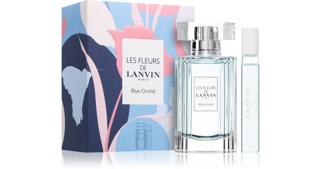 Lanvin Blue Orchid presentförpackning för kvinnor Lanvin Blue Orchid Edt 50 ml + Edt 7,5 ml