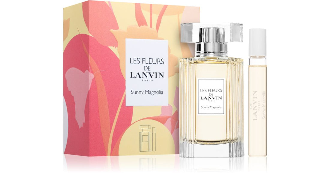 Lanvin Sunny Magnolia gaveæske til kvinder Lanvin Sunny Magnolia Eau de Toilette 50 ml + Eau de Toilette 7,5 ml