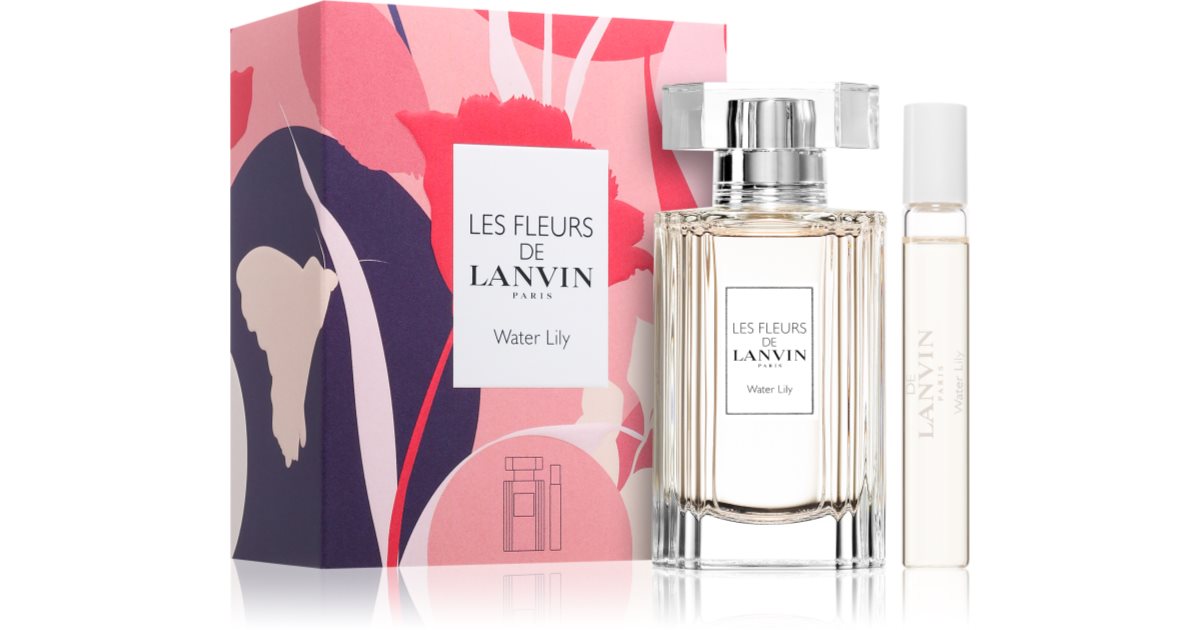 Lanvin Boîte-cadeau Water Lily pour femmes Lanvin Water Lily Eau de Toilette 50 ml + Eau de Toilette 7,5 ml