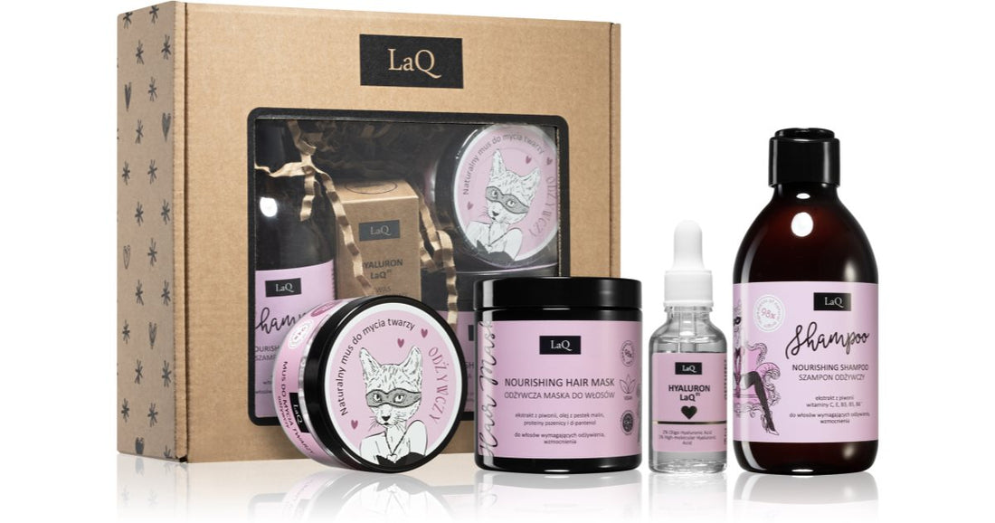 LaQ Kitten Peony presentförpackning