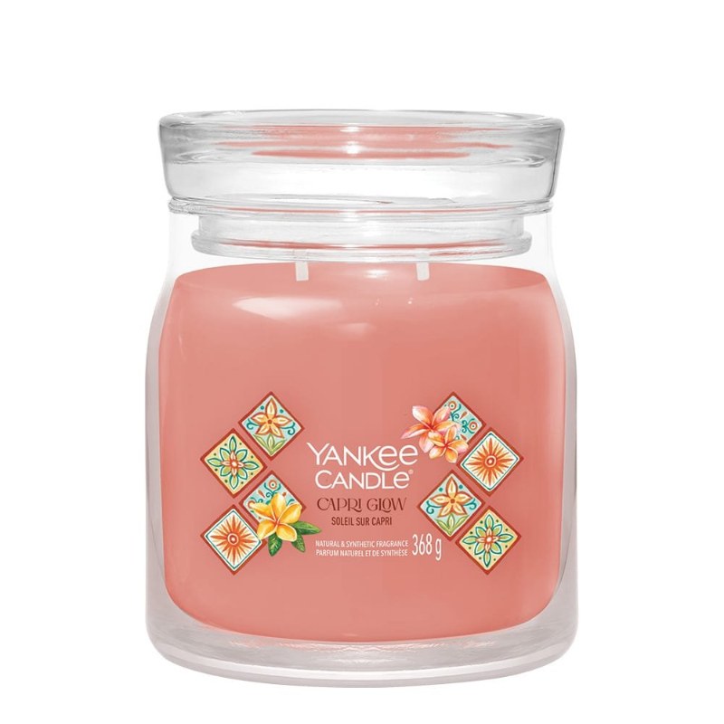 Yankee Candle Capri Glow 368 g — Candela Profumata