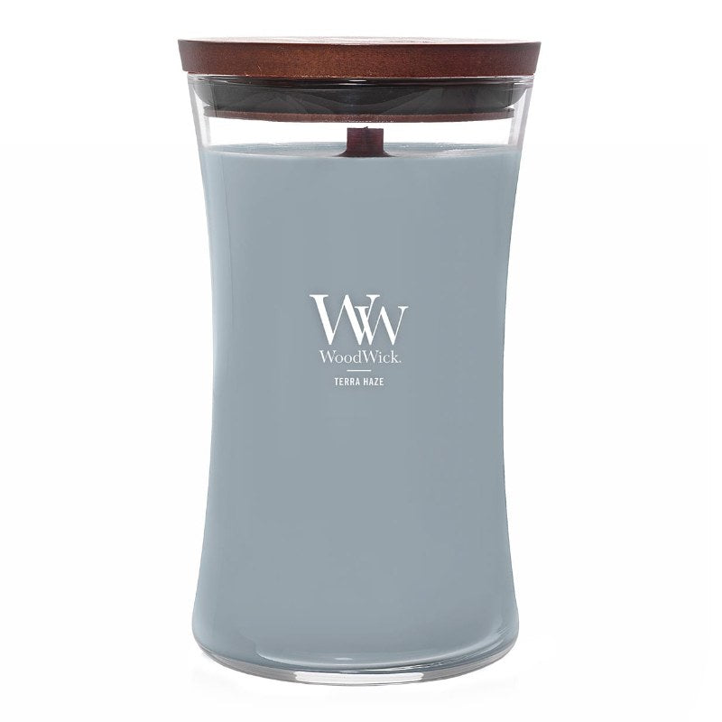 Woodwick Terra Haze Vase 609,5 g — Candela Profumata