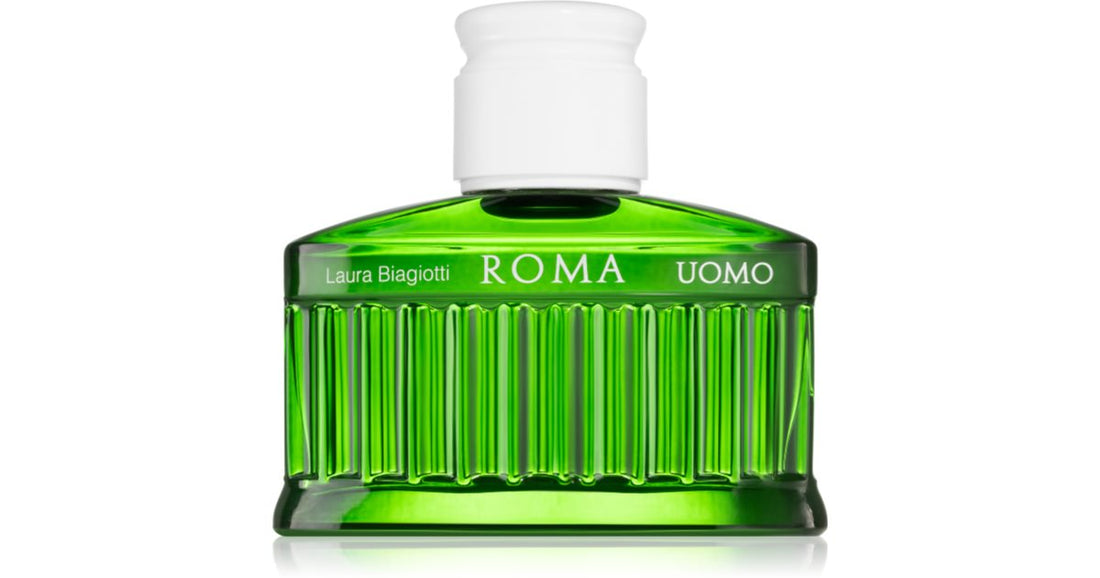 Laura Biagiotti Roma Uomo Green Swing Eau de Toilette til mænd 40 ml