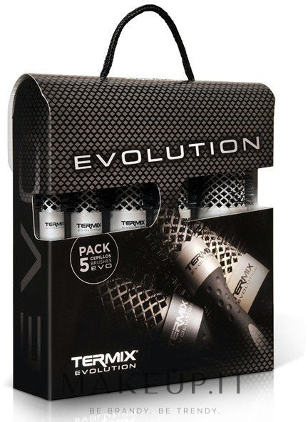 Set di spazzole termiche, 5 pezzi Termix Pack Escovas Evolution Soft