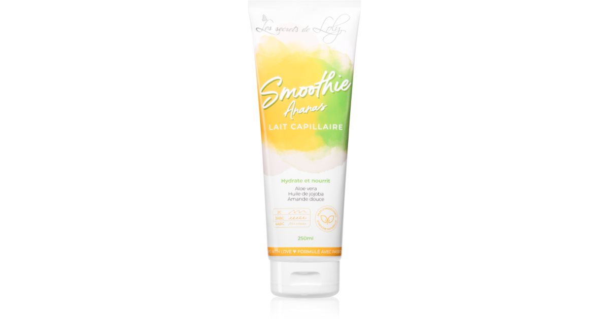 Les Secrets De Loly Smoohie Ananas latte senza risciacquo per capelli 250 ml