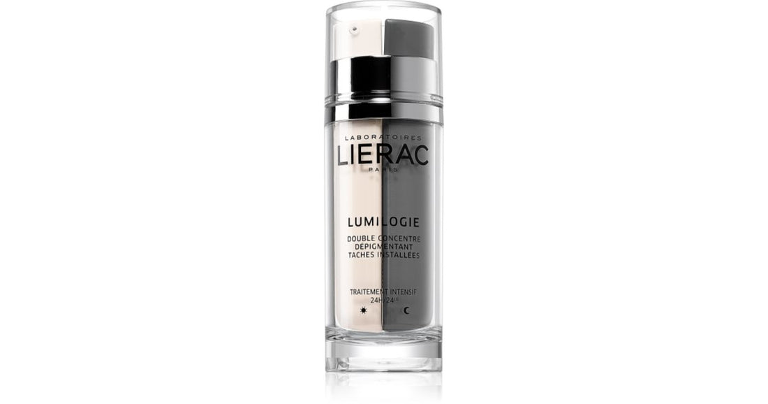 Lierac Lumilogie day and night illuminating biphasic concentrate against skin blemishes 30 ml