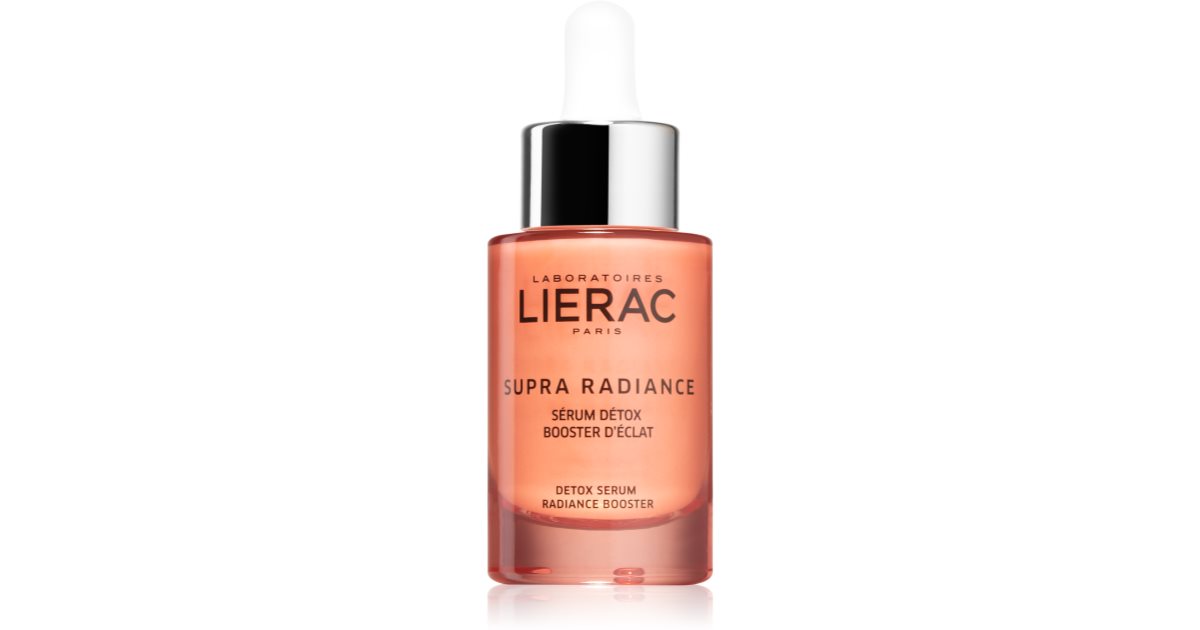 Lierac Supra Radiance detoksykujące serum do twarzy o działaniu przeciwzmarszczkowym 30 ml