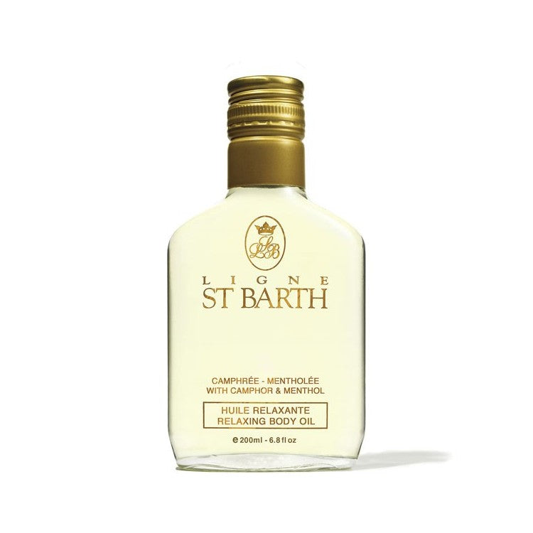 Ligne St. Barth Relaxing Oil with campher &amp; menthol – Straffendes Kampfer- und Mentholöl 200 ml