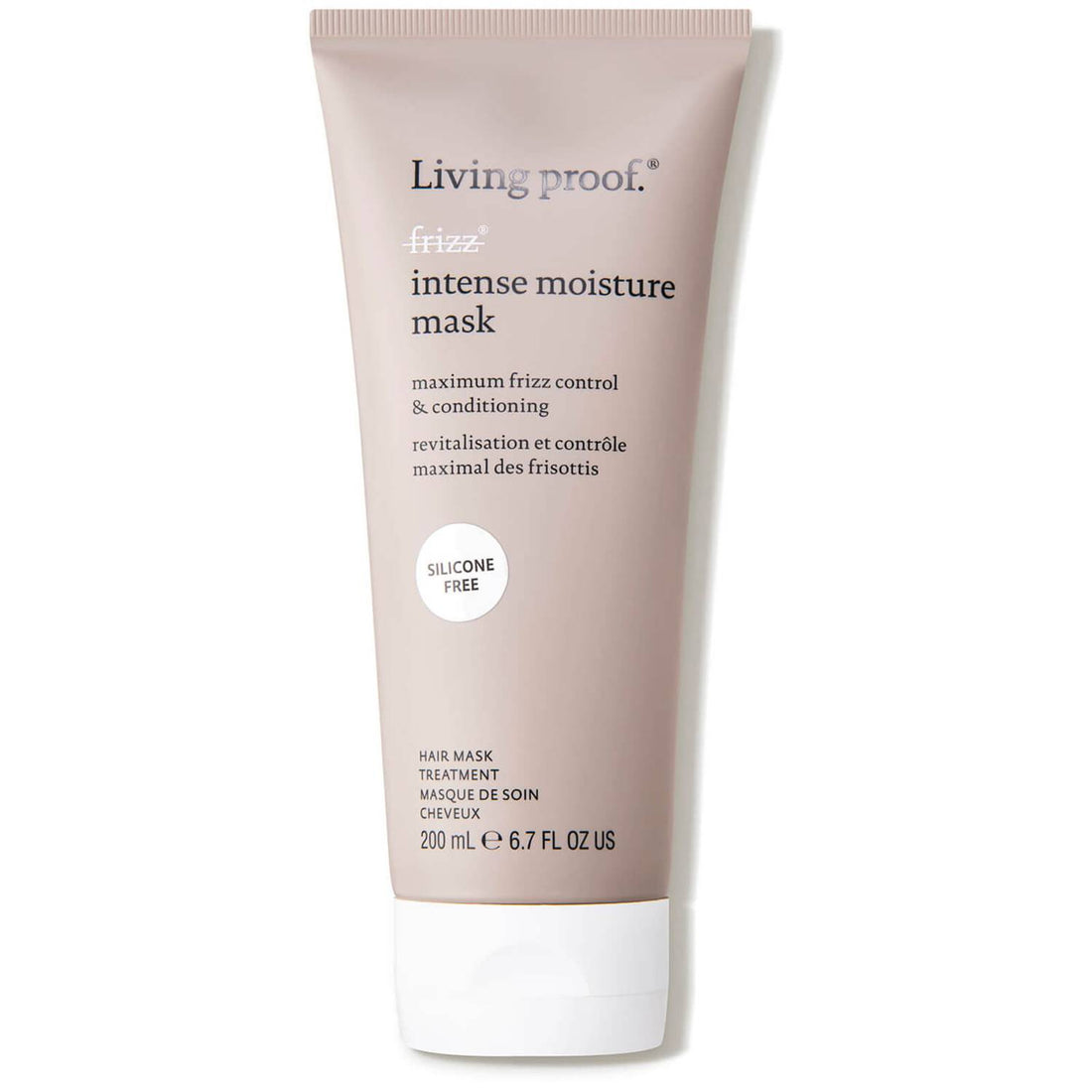 Living Proof Maschera Krem do pielęgnacji włosów przeciw puszeniu się bez silikonu 200 ml