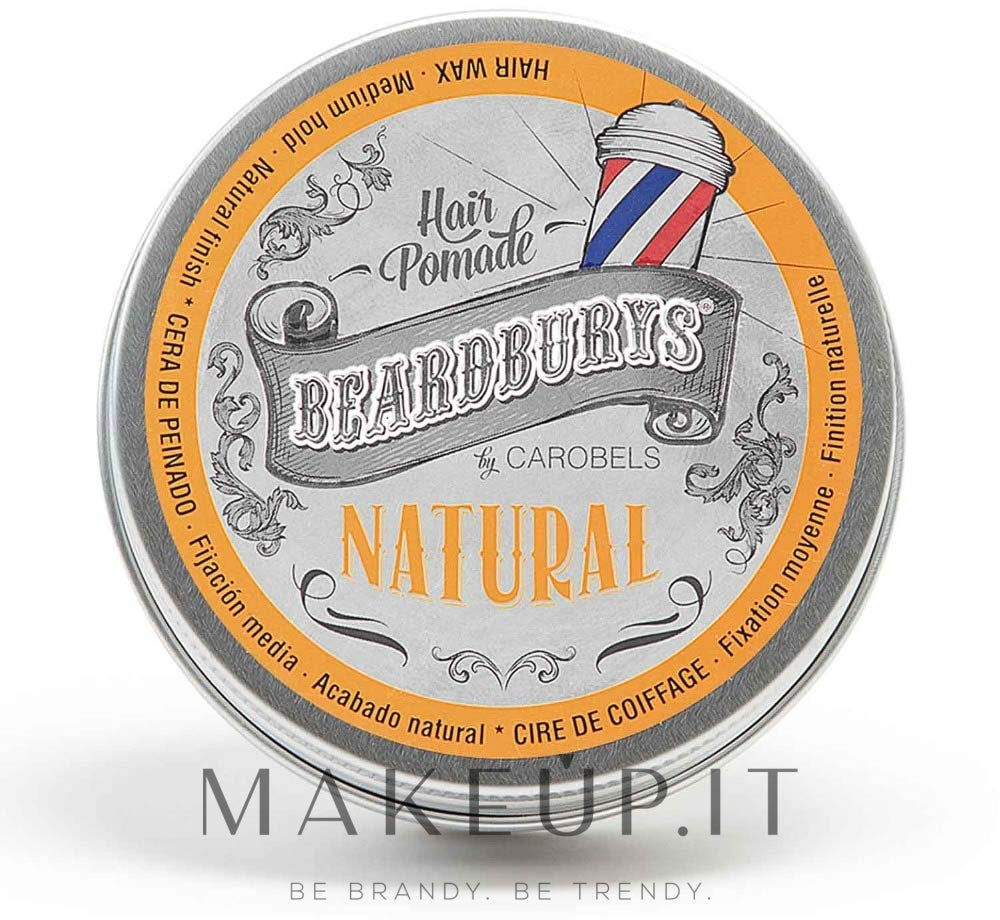 Pomata per capelli Beardburys Natural Wax 100 ml