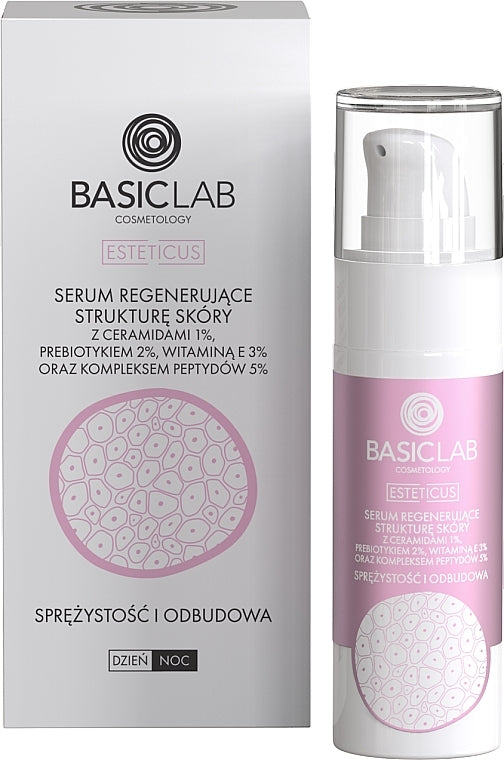BasicLab Cosmetology Esteticus Siero rigenerante viso 30 ml