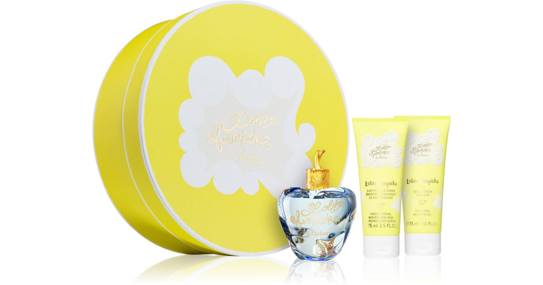 Lolita Lempicka Le Parfum naisten lahjarasia vartalomaito 75 ml + hajustettu suihkugeeli 75 ml + EDP 100 ml