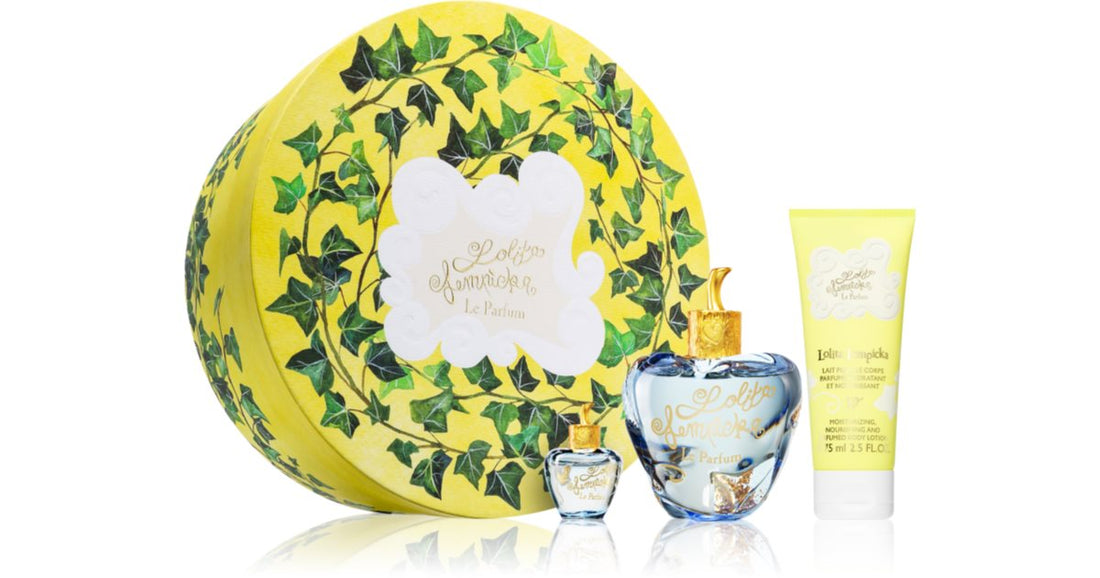 Lolita Lempicka علبة هدية للسيدات من لو بارفان (EDP 100 مل + EDP 5 مل + حليب الجسم 75 مل)