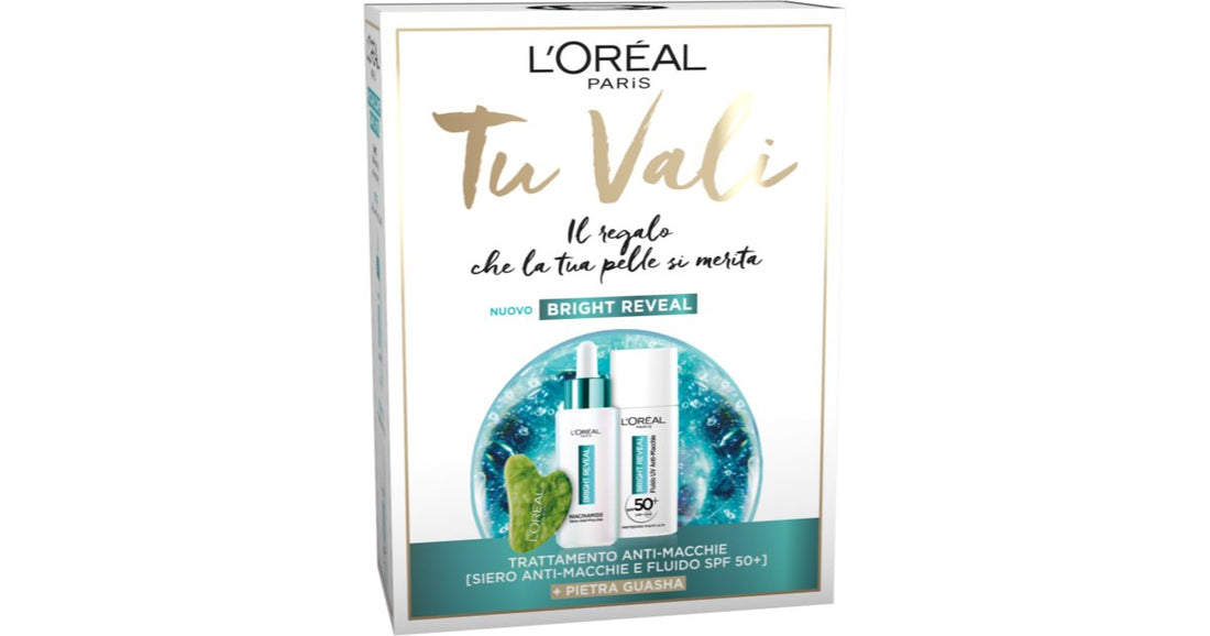 L’Oréal Paris Coffret cadeau pour le visage Bright Reveal de Tu Vali