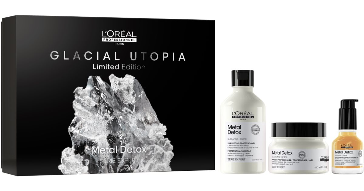 L’Oréal Professionnel Serie Expert Metal Detox Gift Set (For Damaged Hair)