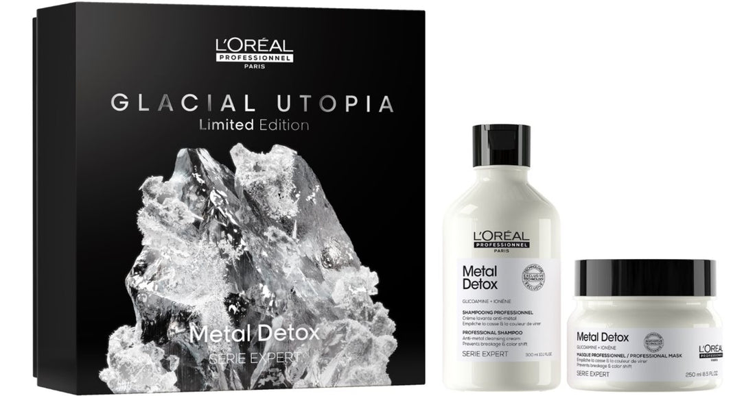 L’Oréal Professionnel Serie Expert Metal Detox Geschenkbox (für gefärbtes und strapaziertes Haar)