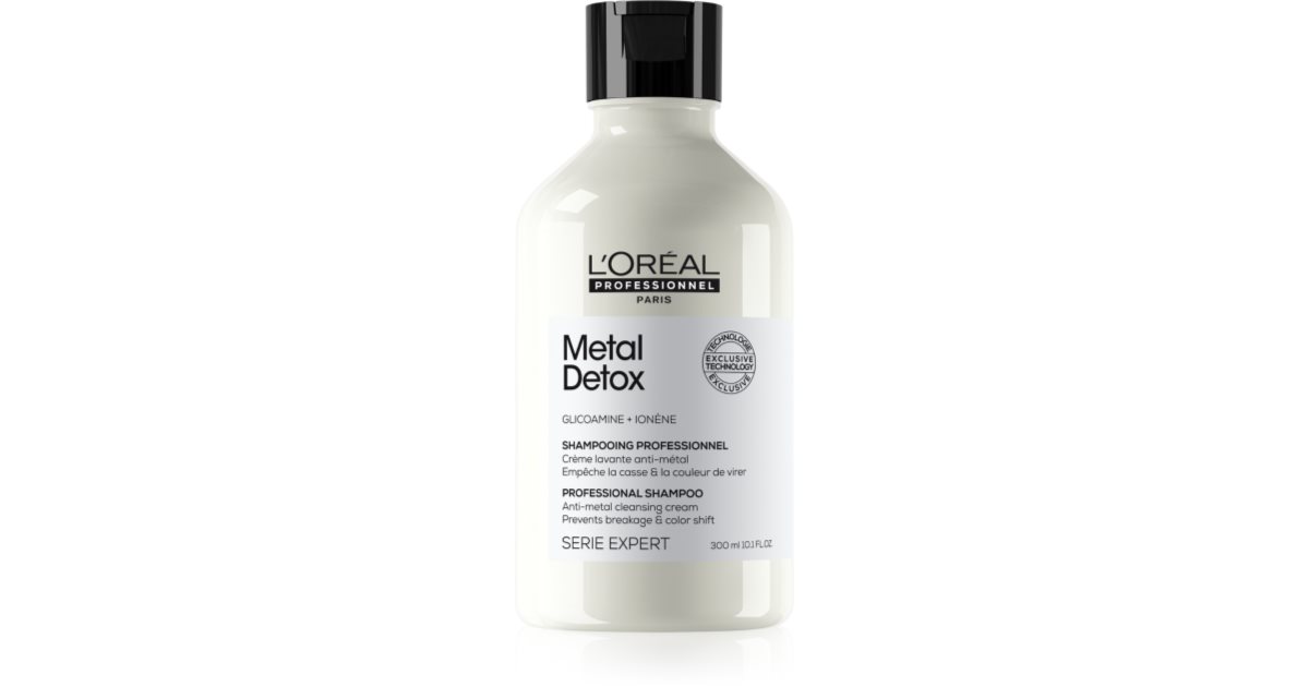 L’Oréal Professionnel Serie Expert Metal Detox shampoo pulizia profonda per capelli tinti e danneggiati 1500 ml