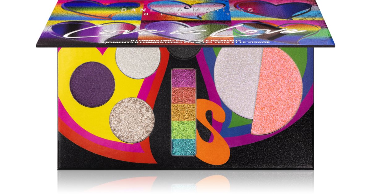 Danessa Myricks Beauty Love Is Love многофункциональная палетка для лица 20,4 г 