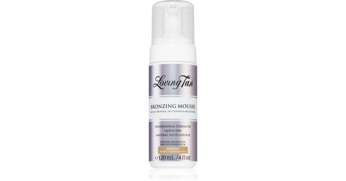 Loving Zelfbruinende Mousse kleur Medium 120 ml