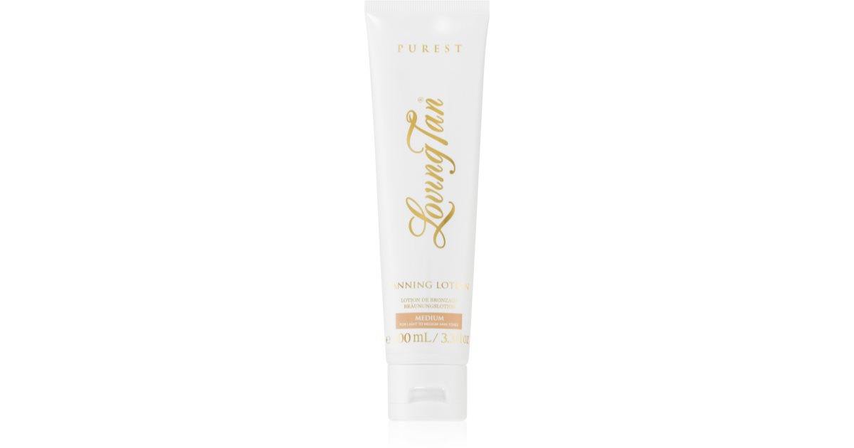 Loving Purest self-tanning body milk color Medium 100 ml