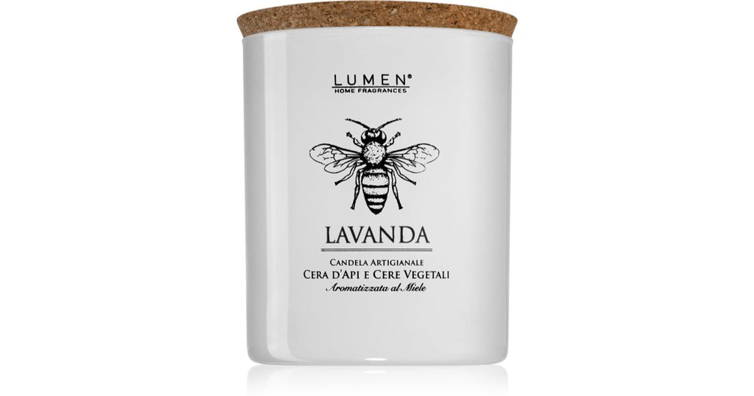 LUMEN Botanisk lavendelhonning 200 ml stearinlys