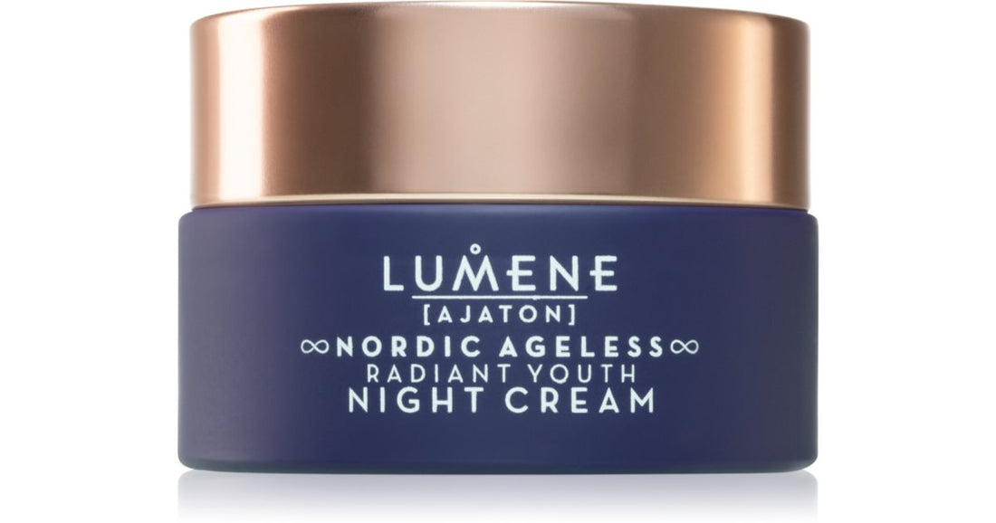 Lumene AJATON Nordic Ageless kiinteyttävä ryppyjä estävä yövoide 50 ml