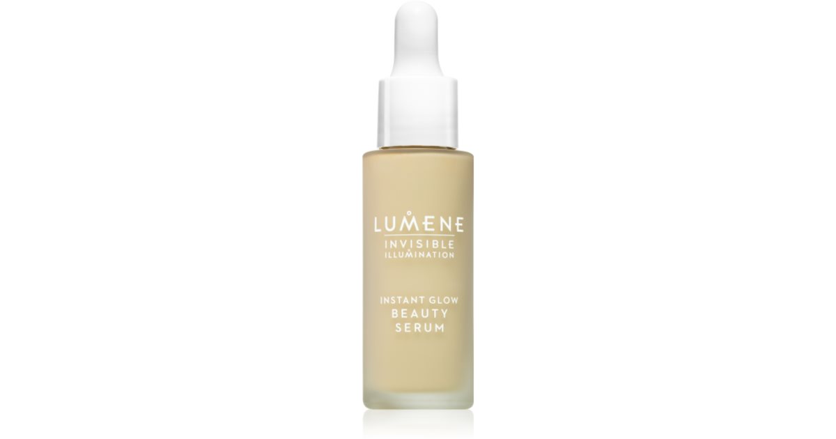 Lumene كريم أساس خفيف للغاية Invisible Illumination Instant Glow بلون Universal Light 30 مل