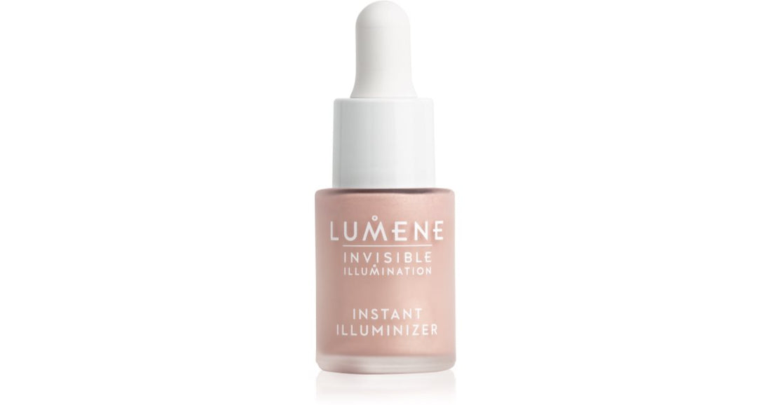 Lumene 인비저블 인스턴트 일루미네이팅 페이스 앤 아이 컨투어 컬러 로지 던 15 ml