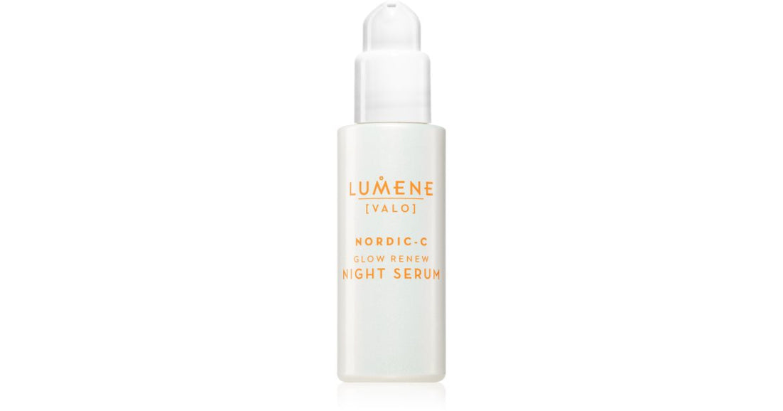 Lumene VALO Nordic-C serum na noc dla świetlistej i gładkiej skóry 30 ml